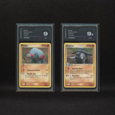 Phanpy #69 & Donphan #30 Evolution Lot, Ex Deoxys [eng]