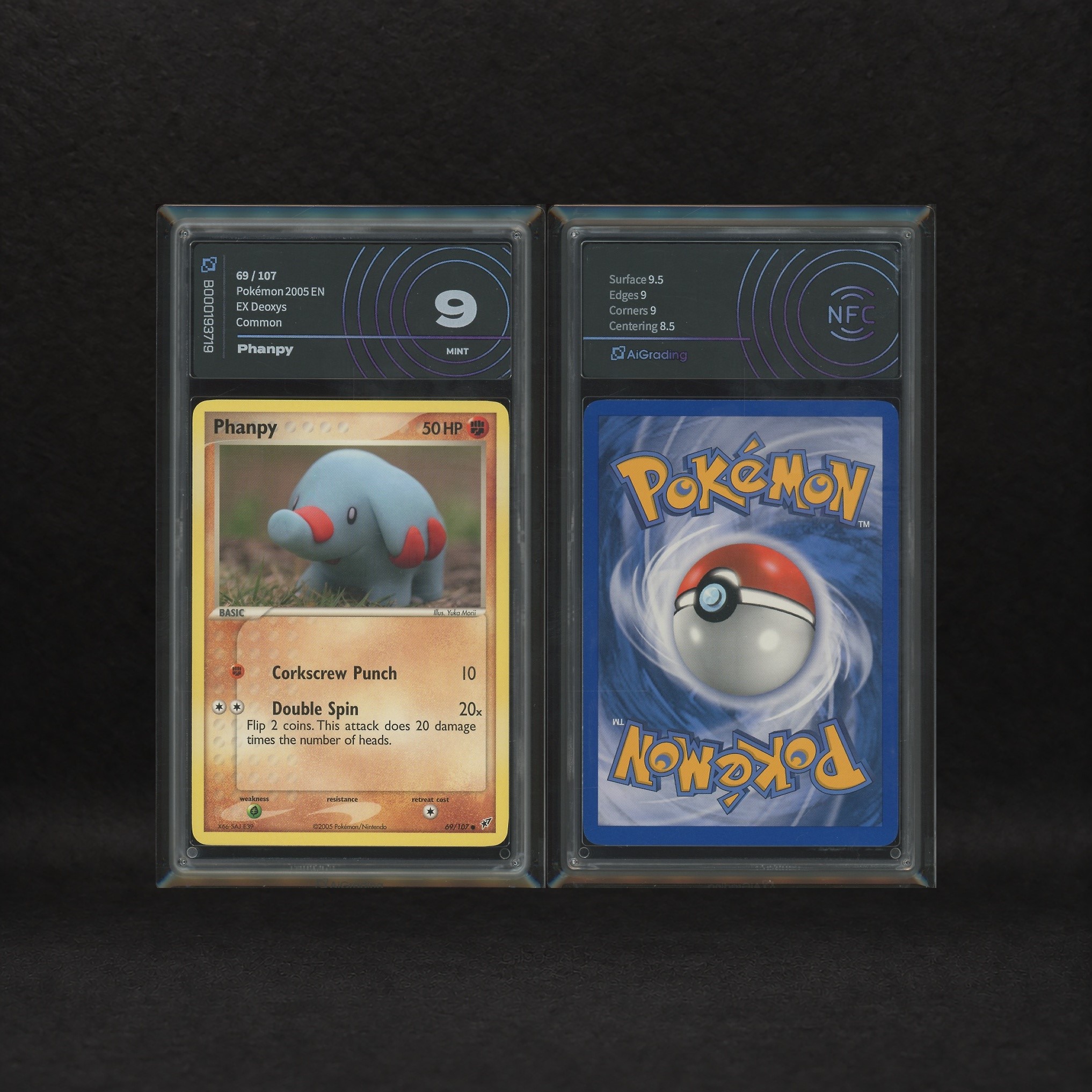 The Pokémon Company - Phanpy #69 & Donphan #30 Evolution Lot, Ex Deoxys [eng]