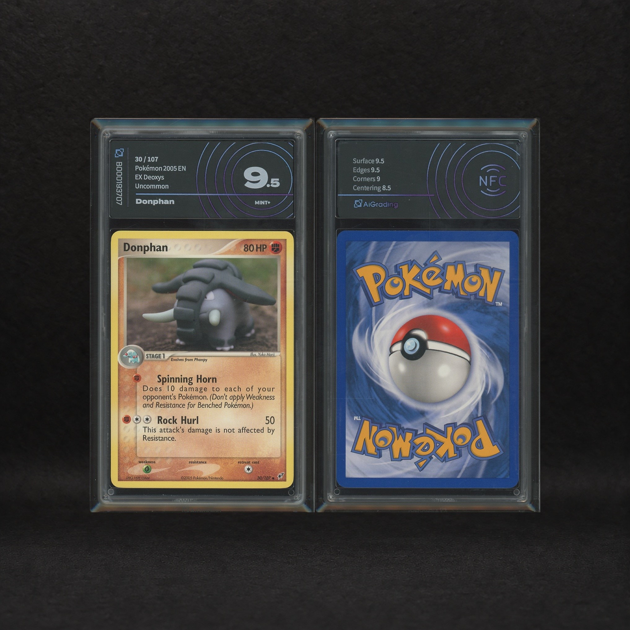 The Pokémon Company - Phanpy #69 & Donphan #30 Evolution Lot, Ex Deoxys [eng]