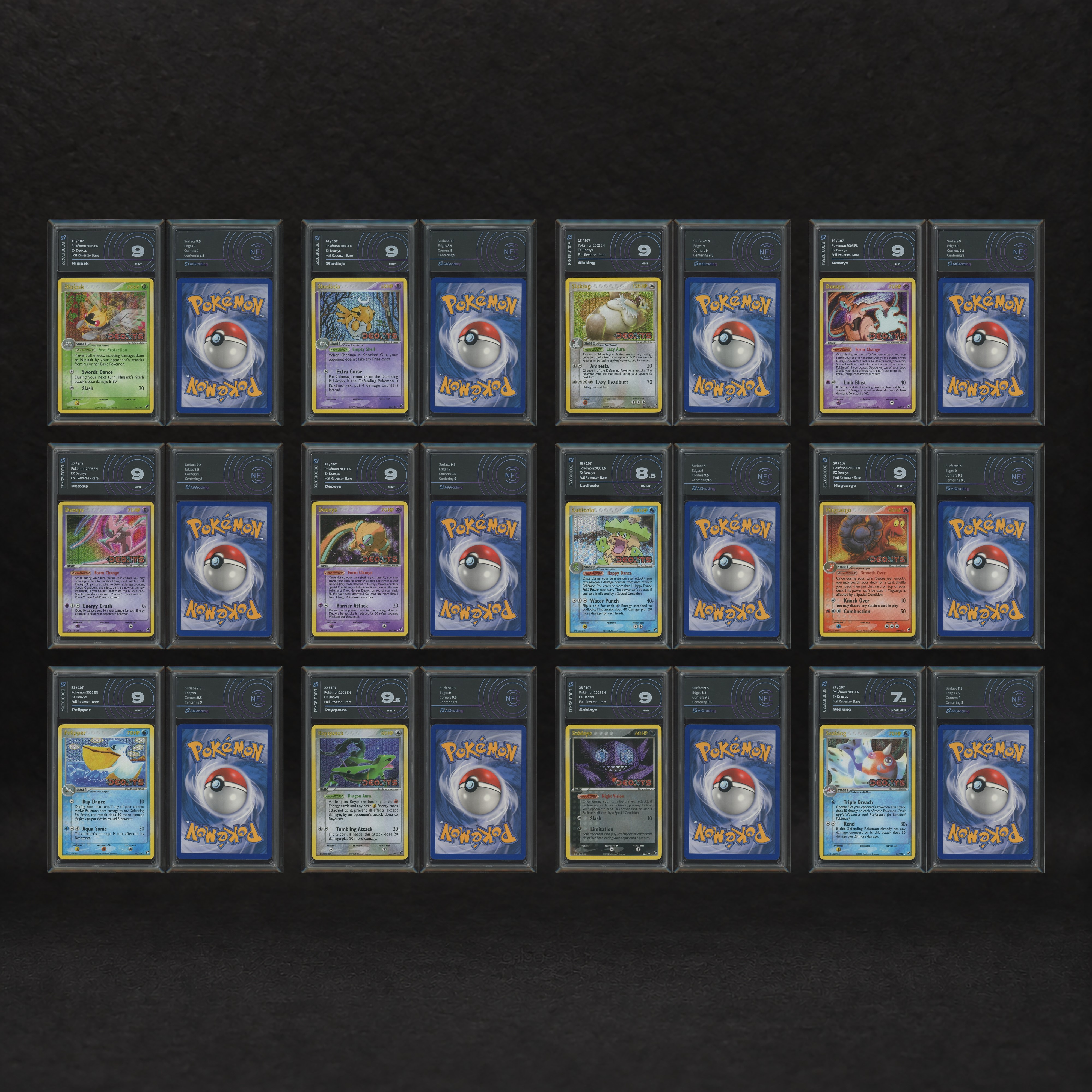 The Pokémon Company - Ex Deoxys Stamped Reverse Holo Master Set #1-#95 [eng]