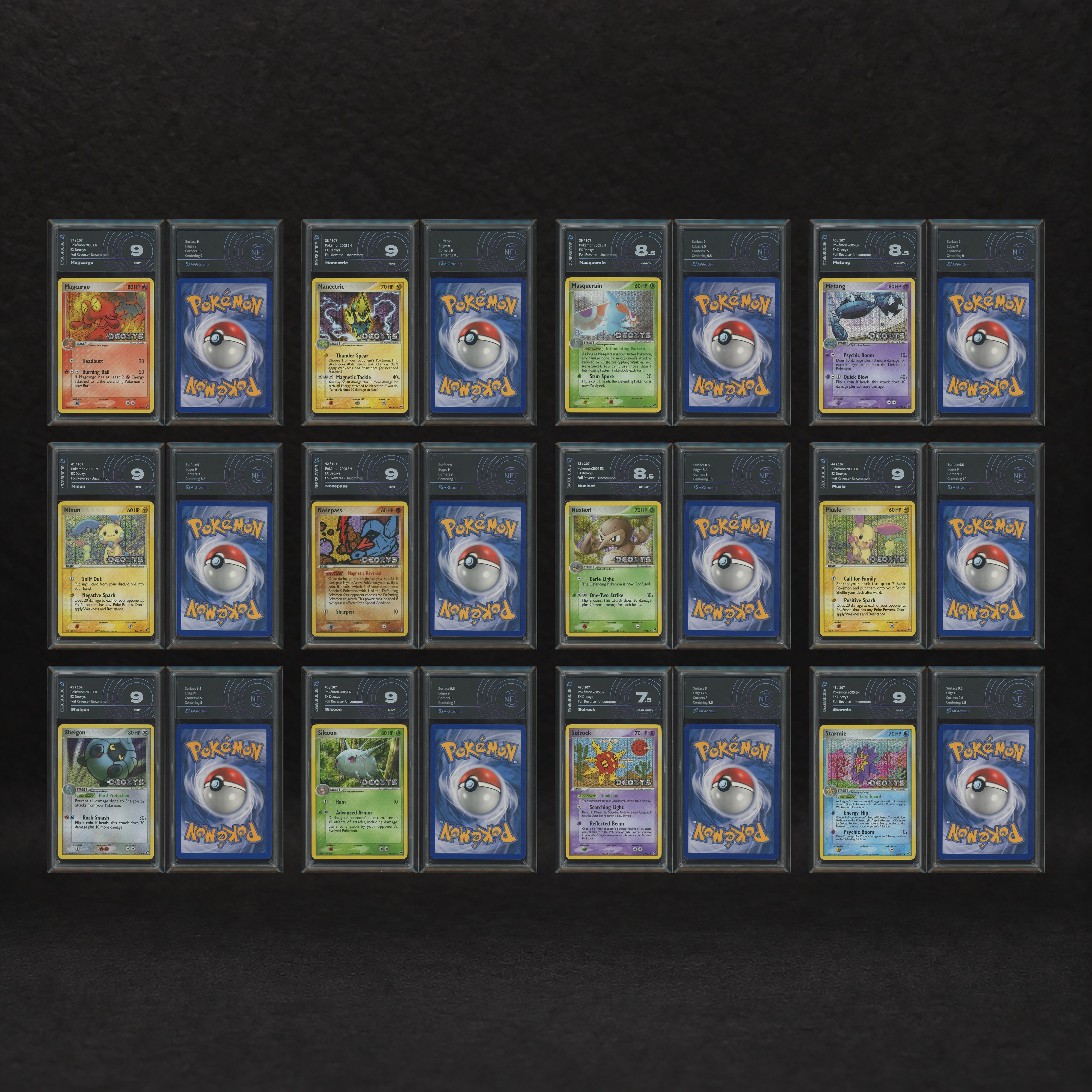 The Pokémon Company - Ex Deoxys Stamped Reverse Holo Master Set #1-#95 [eng]