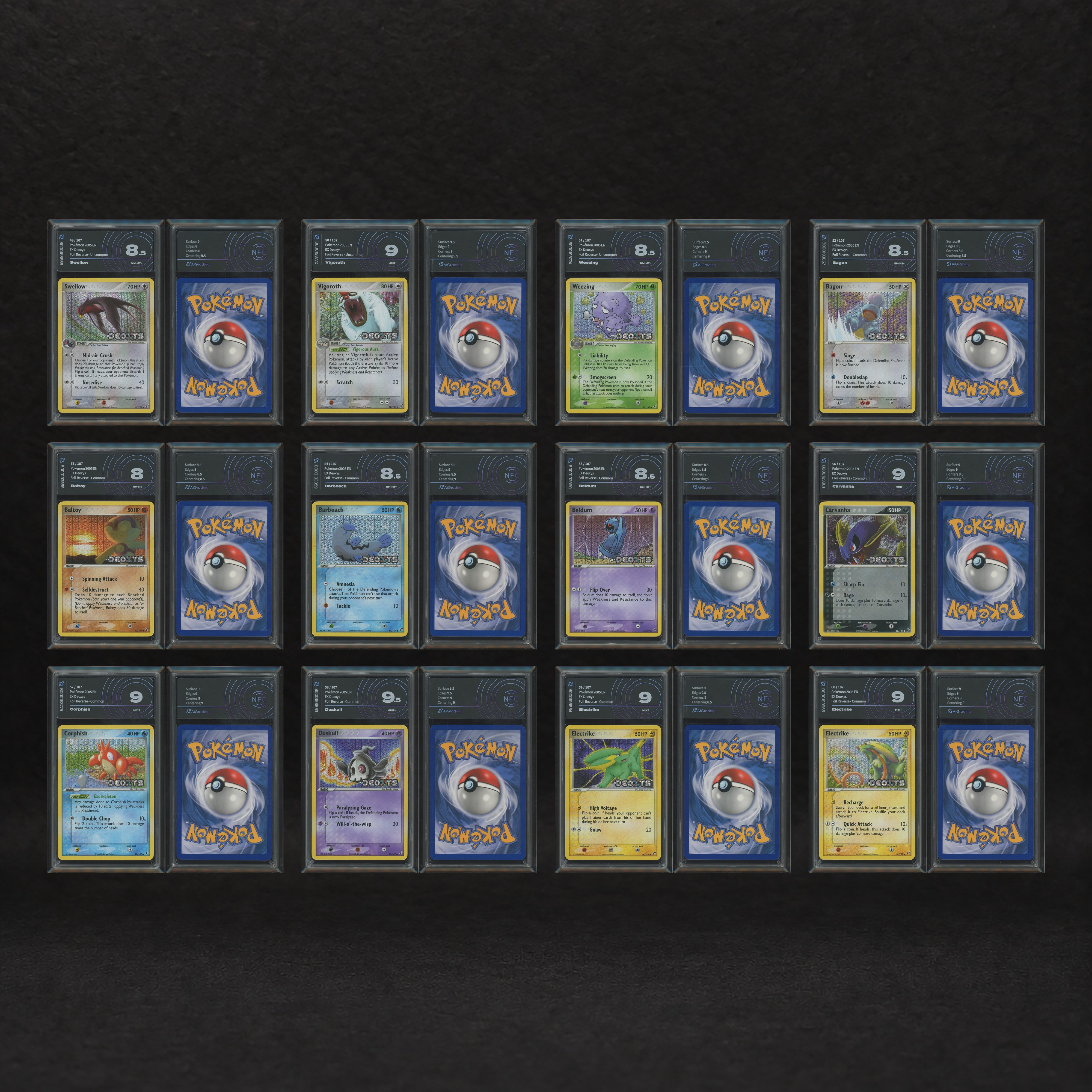 The Pokémon Company - Ex Deoxys Stamped Reverse Holo Master Set #1-#95 [eng]