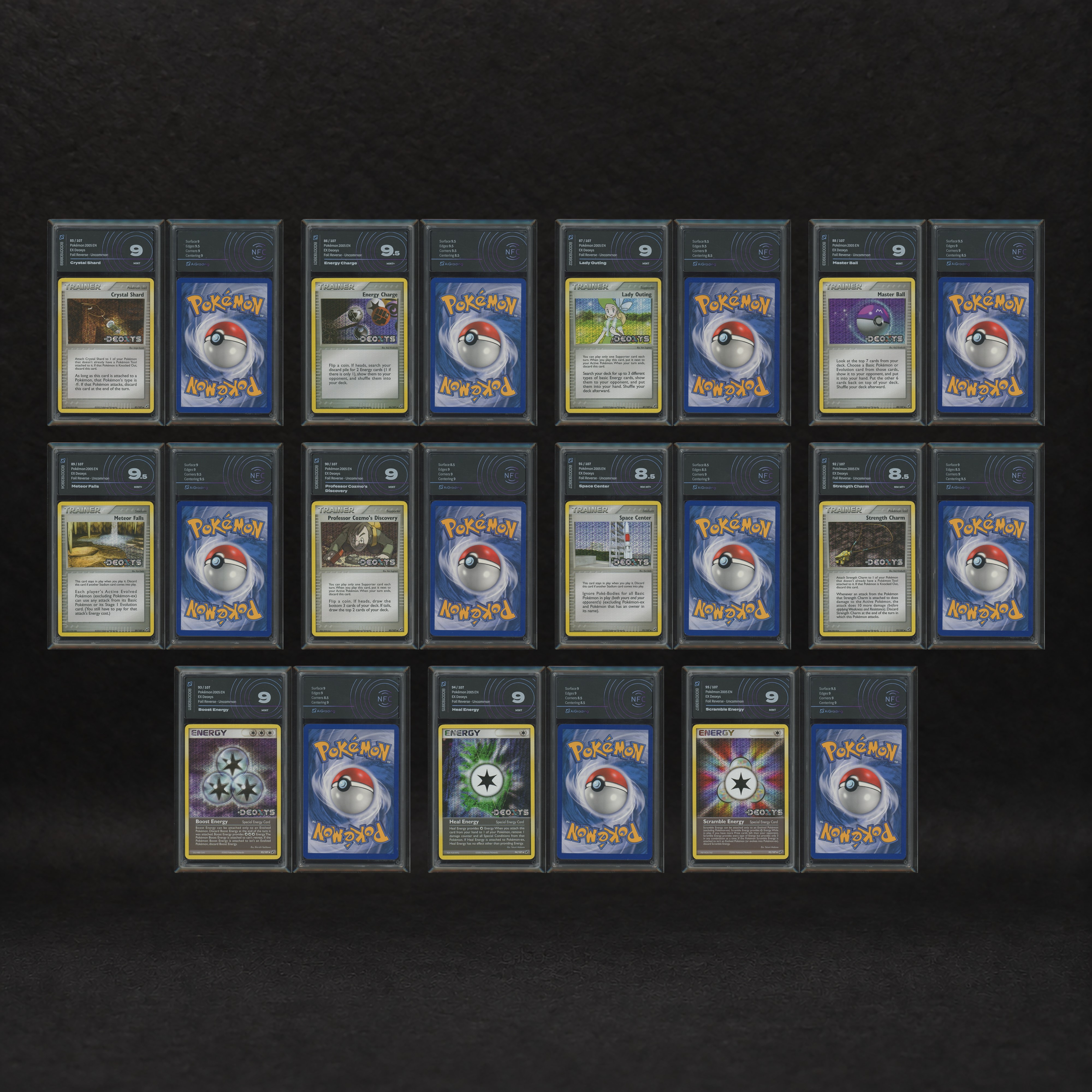 The Pokémon Company - Ex Deoxys Stamped Reverse Holo Master Set #1-#95 [eng]