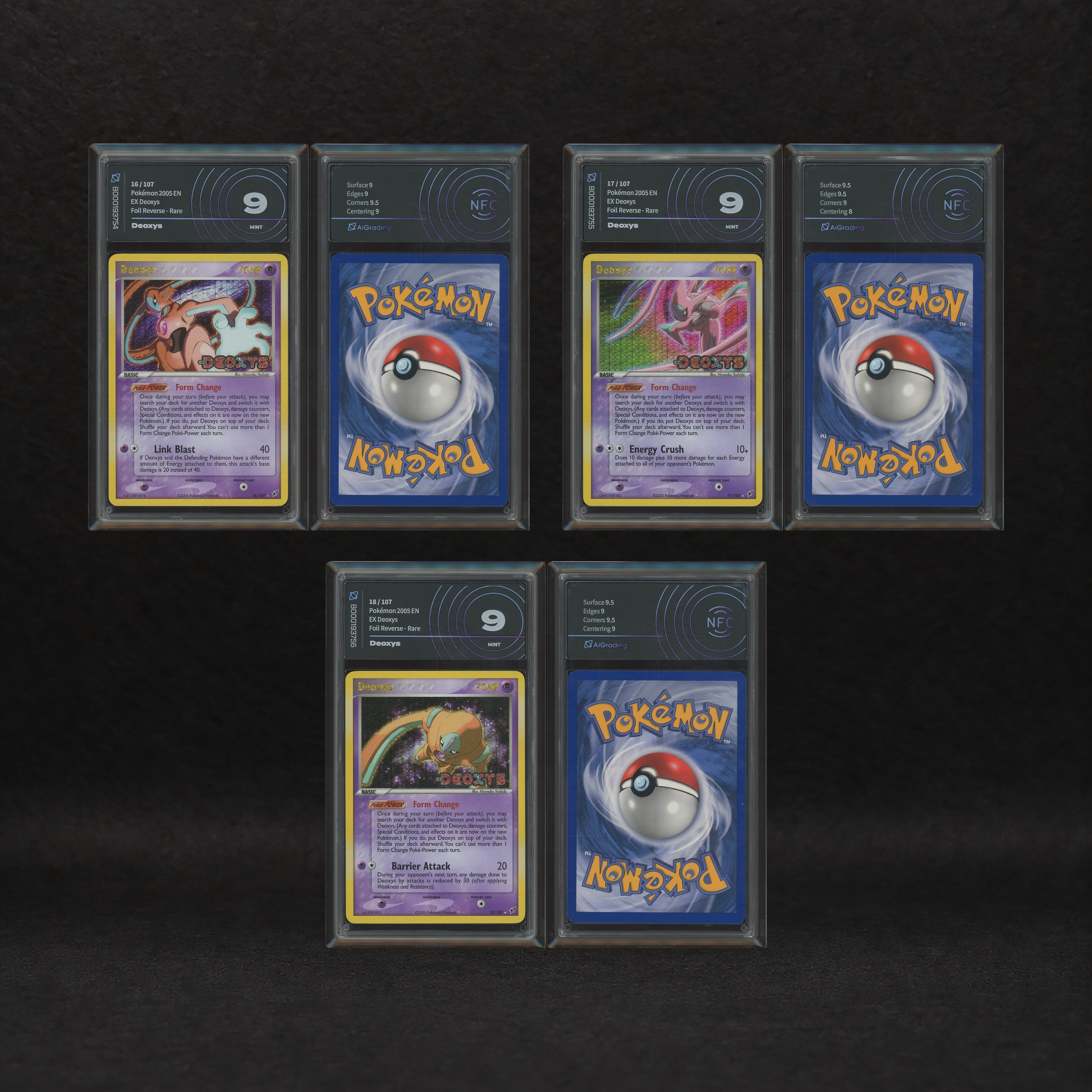 The Pokémon Company - Ex Deoxys Stamped Reverse Holo Master Set #1-#95 [eng]