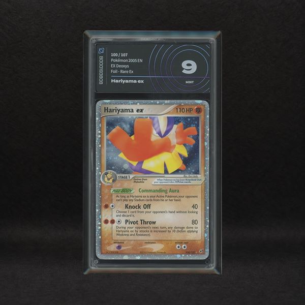 The Pokémon Company - Hariyama ex #100 Holo (Swirl), EX Deoxys [ENG]
