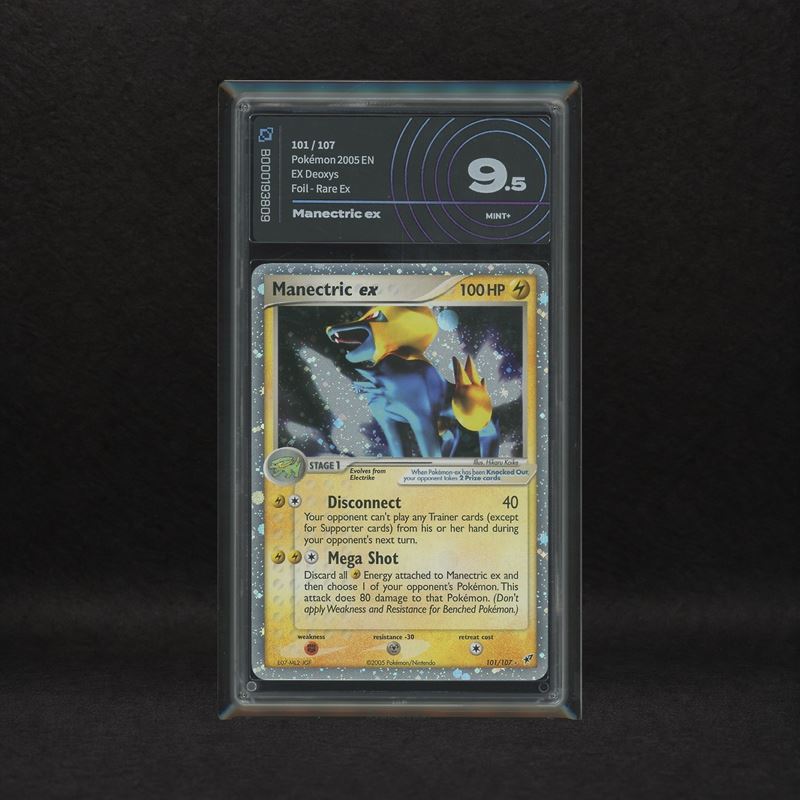 The Pokémon Company - Manectric Ex #101 Holo, Ex Deoxys [eng]