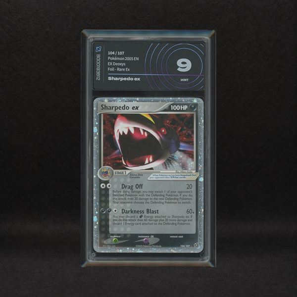 The Pokémon Company - Sharpedo ex #104 Holo (Swirl), EX Deoxys [ENG]