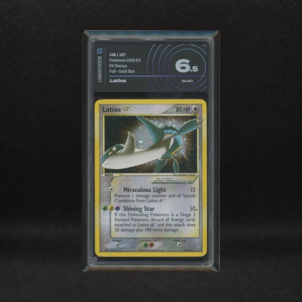 Latios Gold Star #106 Holo, EX Deoxys [ENG]
