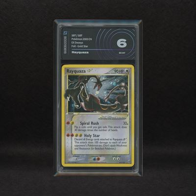 Rayquaza Gold Star #107 Holo, Ex Deoxys [eng]