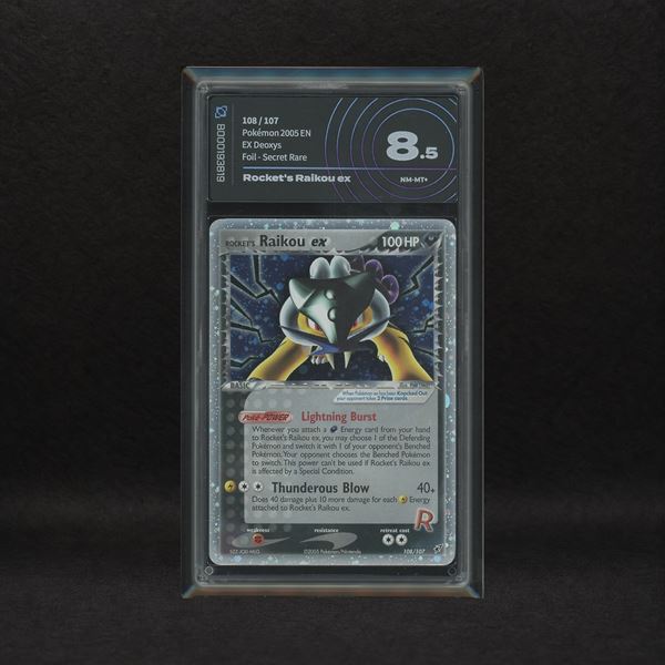 Rocket's Raikou ex #108 Holo - Secret, EX Deoxys [ENG]