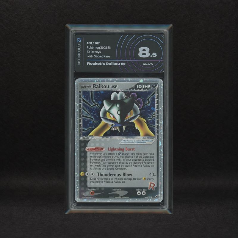 The Pokémon Company - Rocket's Raikou Ex #108 Holo - Secret, Ex Deoxys [eng]