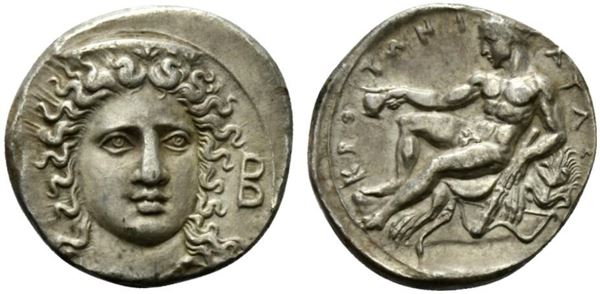 Bruttium, Croton, Stater, ca. 400-325 BC...