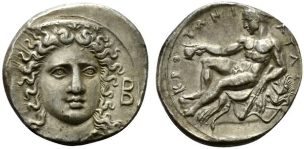 Bruttium, Croton, Stater, ca. 400-325 BC...  - Asta Numismatica Antica - Bertolami Fine Art - Casa d'Aste