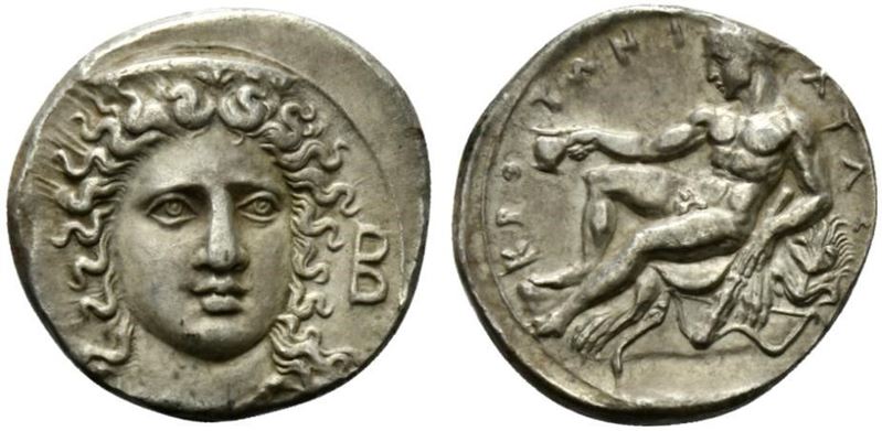 Bruttium, Croton, Stater, Ca. 400-325 Bc...