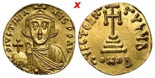 Justinian II (1st Reign, 685-695), Solidus, Constantinople, Ad 687-692; Av (g 4...