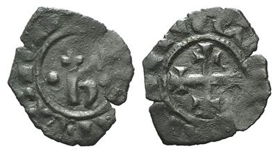 Messina. Regno di Sicilia. Carlo i D’angiò (1266-1285). Denaro. Mi (15 MM – 0.4gr). Bb