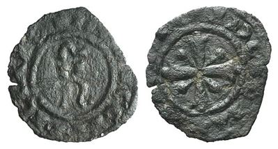 Messina. Regno di Sicilia. Carlo i D’angiò (1266-1285). Denaro. Mi (14 MM – 0.3gr). Bb
