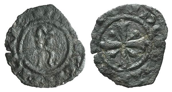 MESSINA. Regno di Sicilia. Carlo I d’Angiò (1266-1285). Denaro. Mi (14 mm – 0.3...