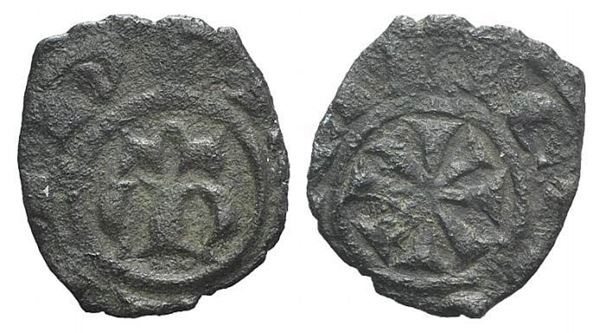 MESSINA. Regno di Sicilia. Manfredi (1258-1266). Denaro. Mi (14 mm – 0,66 g). L...  - Asta Monete e medaglie moderne Italiane ed Estere - Bertolami Fine Art - Casa d'Aste