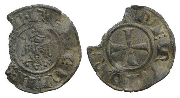 MESSINA. Regno di Sicilia. Federico II (1197-1250). Denaro. Mi (18mm – 0,55 g)....  - Auction Monete e medaglie moderne Italiane ed Estere - Bertolami Fine Art - Casa d'Aste