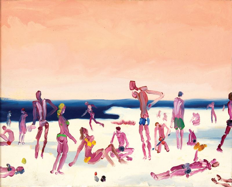 Alessandro Bazan - La Spiaggia di Neve