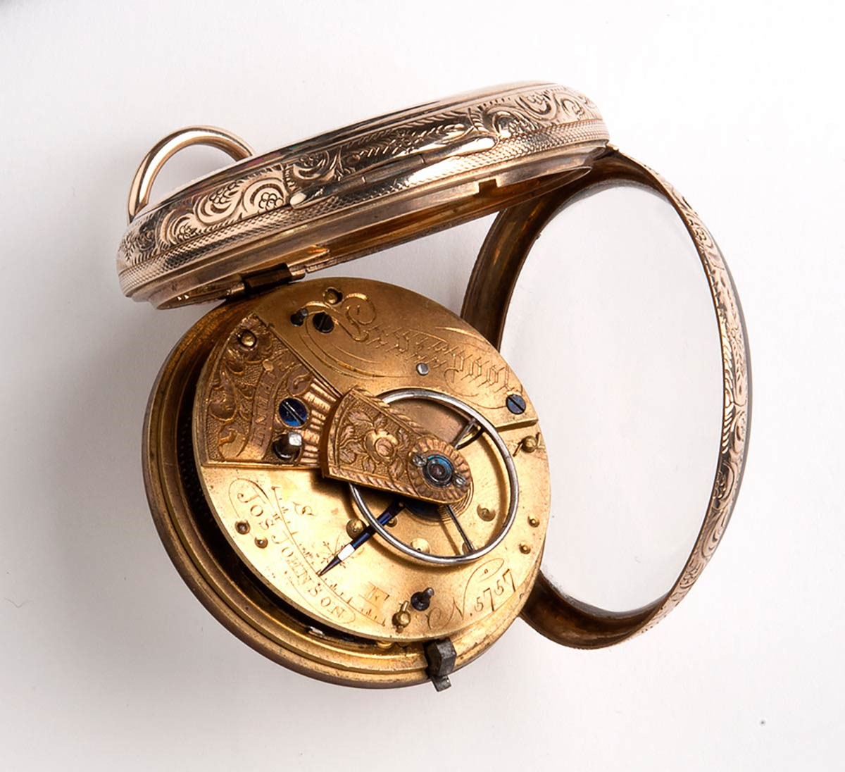 Joseph Johnson: Orologio da Tasca Georgiano Inglese in Oro 18k - Liverpool 1820-1830
