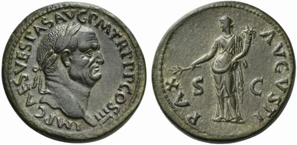Vespasian (69-79), Sestertius, Rome, AD 70...