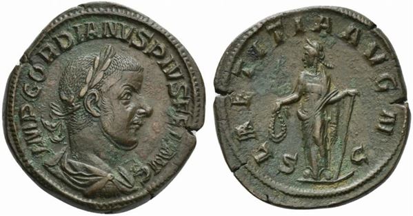 Gordian III (238-244), Sestertius, Rome, AD 241-242...