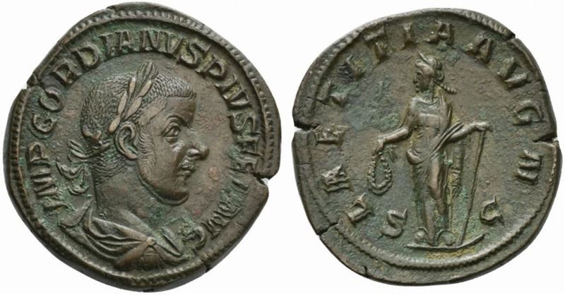 Gordian III (238-244), Sestertius, Rome, Ad 241-242...