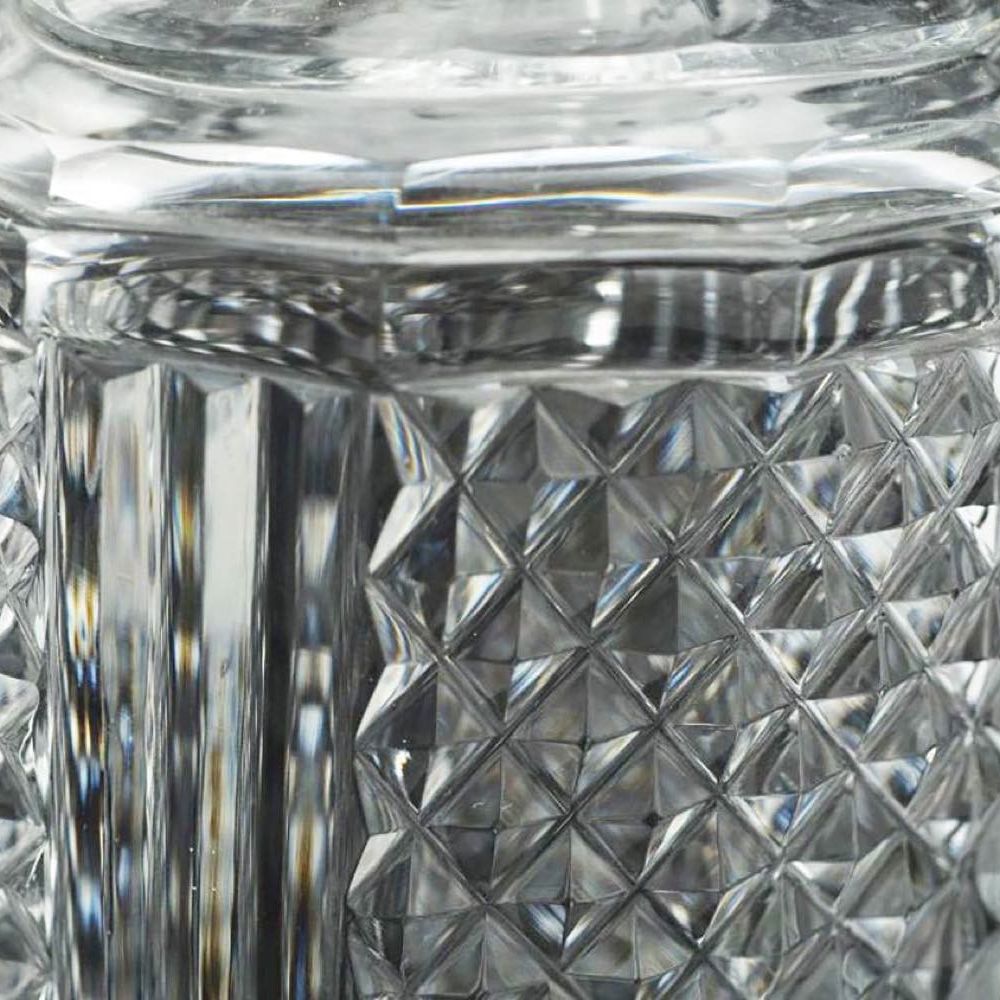 Decanter Impero Georgiano Inglese in Argento con Quattro Bottiglie - Londra 1806, Maestro Argenti...