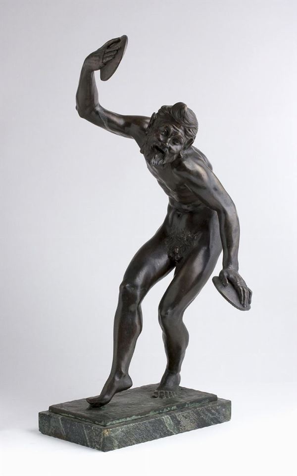 SCULTORE ANONIMO
Inizio XX Secolo - Fauno danzante, Anni ‘20 circa...