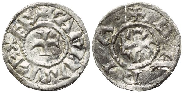 PAVIA. Carlo Magno (774-814). Denaro; Ag (1,59 g; 20,4 mm)