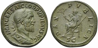 Pupienus (238), Sestertius, Rome, April - June Ad 237...