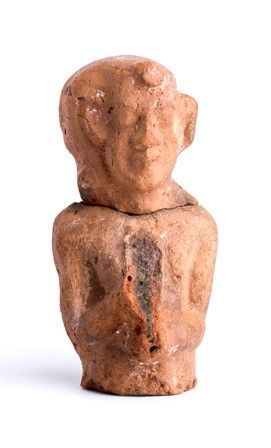 BUSTO EGIZIANO DI ARPOCRATE IN TERRACOTTA
Periodo Tolemaico e Romano...