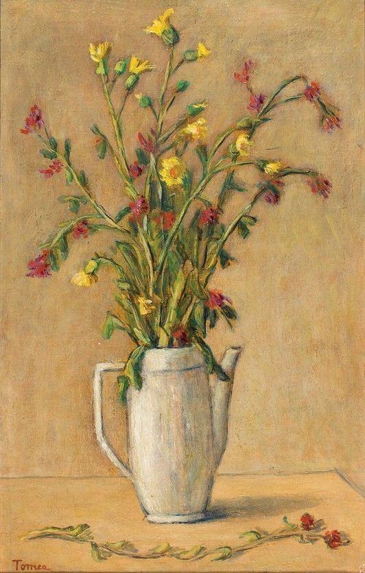 FIORENZO TOMEA
Zopp&#232; di Cadore, 1910 - Milano, 1960 : Vaso di fiori TOMEA...  - Auction ARTE MODERNA E CONTEMPORANEA DAL XIX AL XXI SECOLO Con una sezione dedicata all’arte a Roma tra le due guerre - Bertolami Fine Art - Casa d'Aste