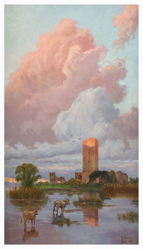 PIETRO BARUCCI
Roma, 1845 - 1917 - Ninfa, 1905...
