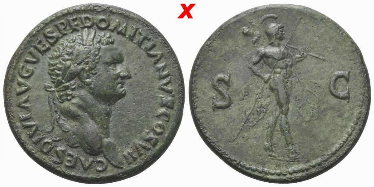 Domitian, As Caesar, Sestertius Struck Under Titus, Rome Or An Uncertain Balkan...