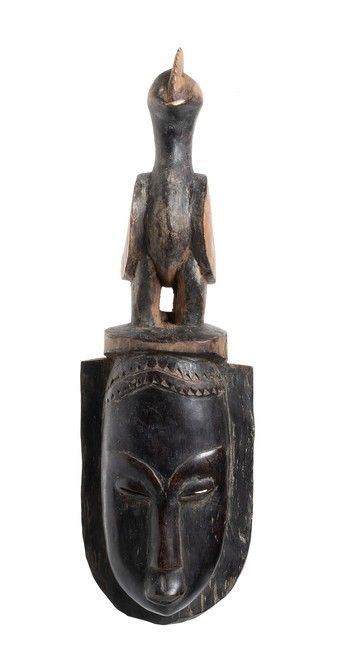 MASCHERA IN LEGNO DIPINTO
Nigeria, Igbo...  - Auction Arte Asiatica e Tribale - Bertolami Fine Art - Casa d'Aste