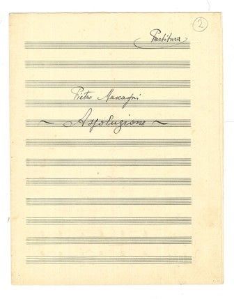 PIETRO MASCAGNI
Livorno 1863 &#8211; Roma 1945 : PIETRO MASCAGNI
Livorno 1863 – Roma 1945...  - Auction Grandi cantanti d'opera: la collezione La Guardia di fotografie con autografo (1890 - ‘2000) - Bertolami Fine Art - Casa d'Aste