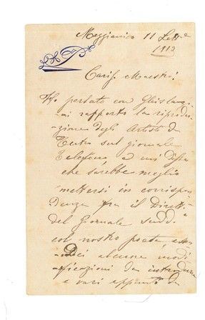 (Pietro Mascagni) TERESINA BRAMBILLA PONCHIELLI
Cassano d&#8217;Adda 1807 - Milano 1875 : (Pietro Mascagni) TERESINA BRAMBILLA PONCHIELLI
Cassano d’Adda 1807 - Milano 18...  - Asta Grandi cantanti d'opera: la collezione La Guardia di fotografie con autografo (1890 - ‘2000) - Bertolami Fine Art - Casa d'Aste