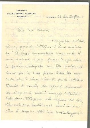 PIETRO MASCAGNI
Livorno 1863 &#8211; Roma 1945 : PIETRO MASCAGNI
Livorno 1863 – Roma 1945...  - Asta Grandi cantanti d'opera: la collezione La Guardia di fotografie con autografo (1890 - ‘2000) - Bertolami Fine Art - Casa d'Aste