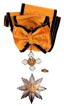 GRECIA, ORDINE DELLA FENICE, INSEGNA DI GRAN CROCE....  - Auction Fashion & Luxury - Militaria e Ordini Cavallereschi - Memorabilia e Fotografia Antica - Bertolami Fine Art - Casa d'Aste