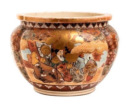 CACHEPOT IN CERAMICA 'SATSUMA'
Giappone, periodo Meiji

...  - Auction Dai bronzi arcaici cinesi alla pittura indonesiana e vietnamita del novecento - Bertolami Fine Art - Casa d'Aste