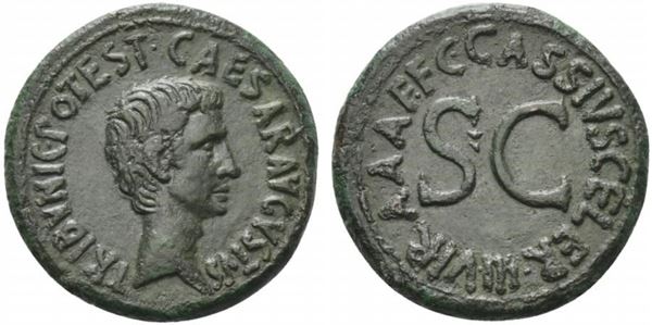 Augustus (27 BC - AD 14), As struck by C. Cassius Celer, Rome, 16 BC...