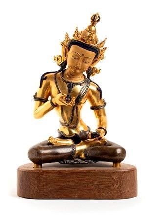 BODHISATTVA IN BRONZO DORATO E DIPINTO
Tibet, XIX-XX secolo
...  - Asta Dai bronzi arcaici cinesi alla pittura indonesiana e vietnamita del novecento - Bertolami Fine Art - Casa d'Aste