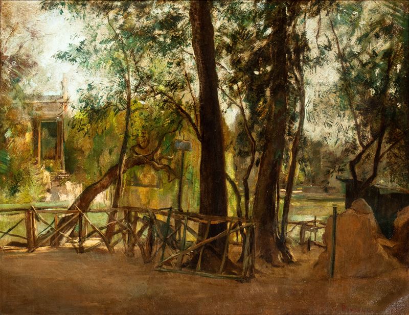 Antonio Barrera - Laghetto di Villa Borghese