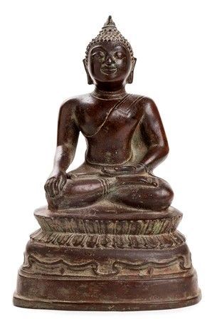 BUDDHA IN BRONZO
Thailandia, XIX secolo

...  - Asta Dai bronzi arcaici cinesi alla pittura indonesiana e vietnamita del novecento - Bertolami Fine Art - Casa d'Aste