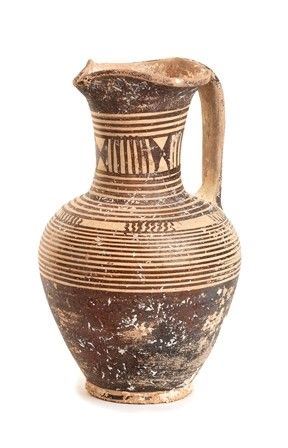 OINOCHOE TRILOBATA CUMANA GEOMETRICA
ca. 675 - 650 a.C....  - Auction Monete e medaglie moderne Italiane ed Estere - Bertolami Fine Art - Casa d'Aste