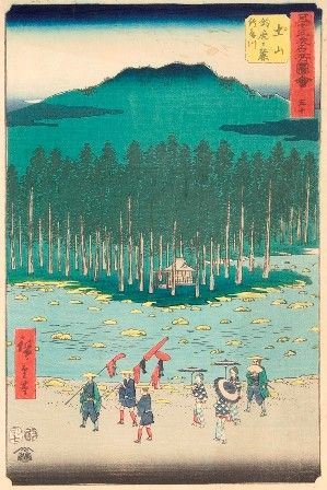 UTAGAWA HIROSHIGE II
1829-1869

 - Pellegrinaggio a Enoshima nella provincia di Sagami, 1853...