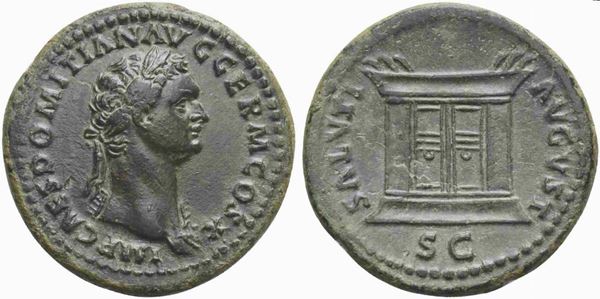 Domitian (81-96), As, Rome, AD 83...